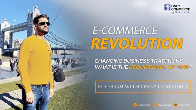 Avail of the eCommerce revolution in Pakistan & join Onez Commerce