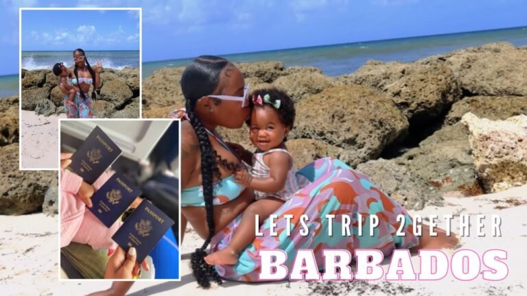 BARBADOS VACAY VLOG | BABY FIRST TIME OUT THE COUNTRY |