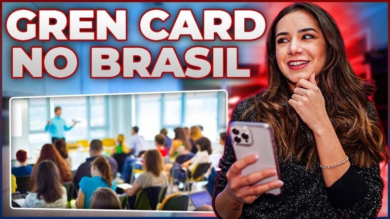 CONSEGUIR GREEN CARD ESTANDO NO BRASIL | Formas de conseguir