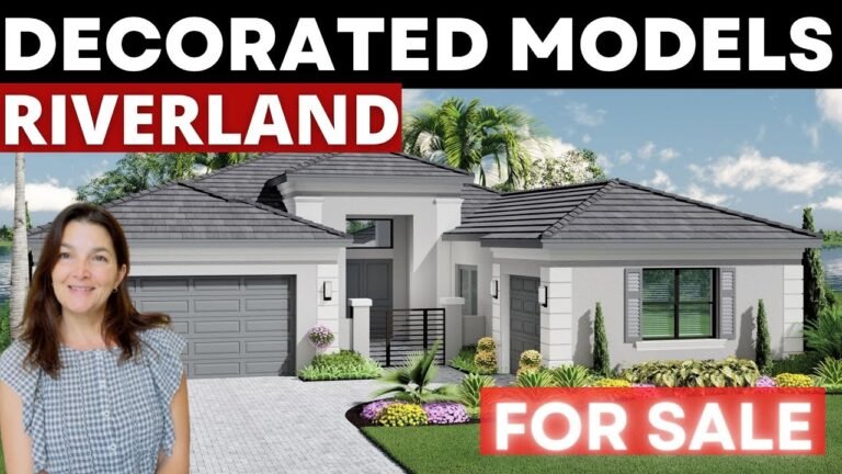 DECORATED MODELS IN RIVERLAND's VALENCIA GROVE – ARE FINALLY FOR SALE – Port Saint Lucie, Florida