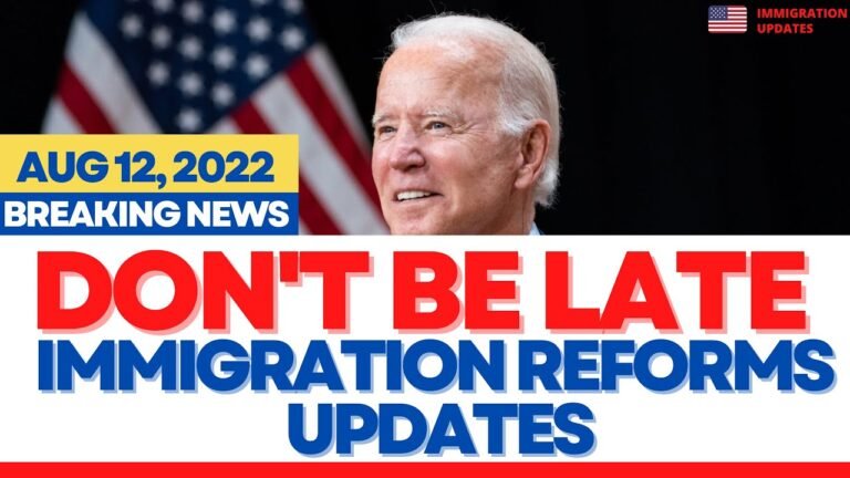 DON'T BE LATE! US Immigration Reform in 2022 | New Rules EAD & Reduce Backlogs & Premium Processing