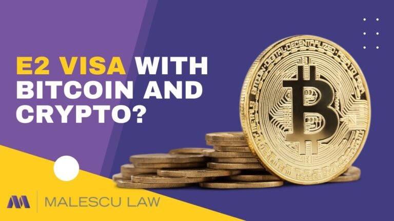 E2 visa with Bitcoin and Crypto? E2 visa with Bitcoin and Crypto?
