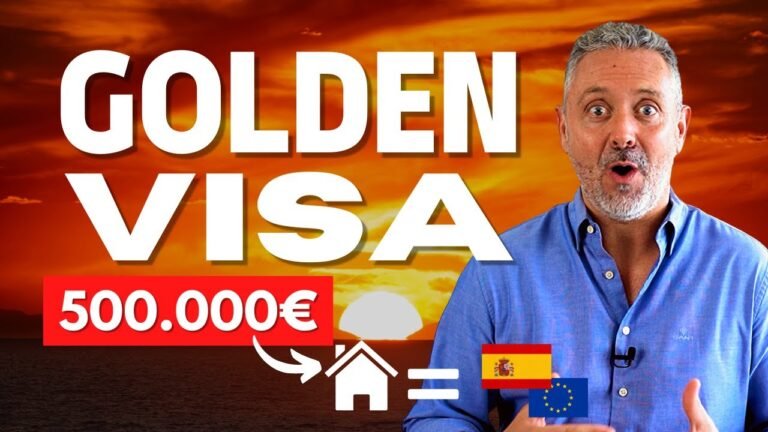 🏡 GOLDEN VISA en España 😎