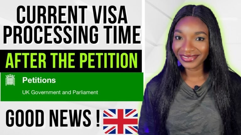 Government response to the petition to increase staffing and reduce waiting time for visas