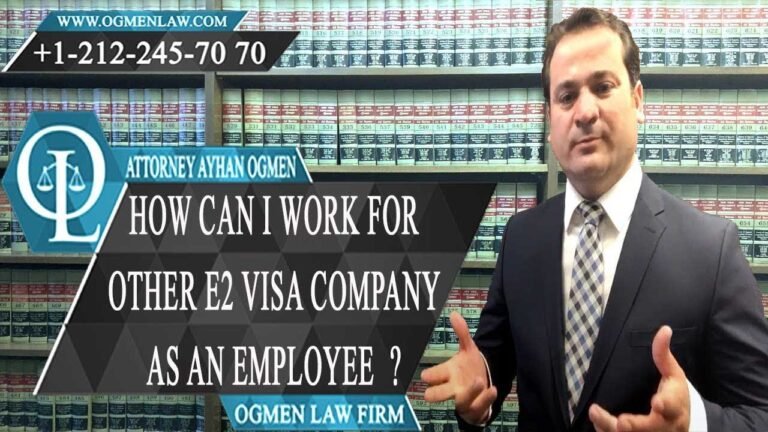 HOW CAN I WORK FOR OTHER E2 VISA COMPANY AS AN EMPLOYEE  ?