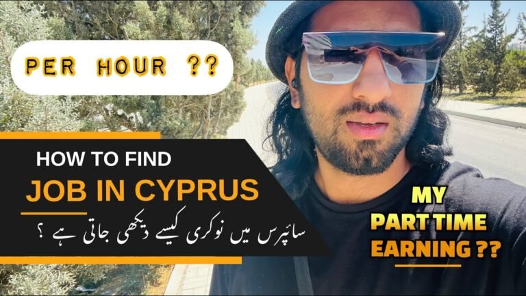 HOW TO FIND JOB IN CYPRUS ~ Jobs details ~ PER HOUR RATE  ?? Bike delivery jobs details in cyprus ~