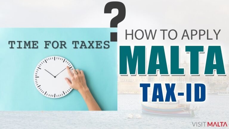 How to Apply Tax-ID in Malta, Malta Tax Rates, Income Tax Malta, Social Security Contributions Malta