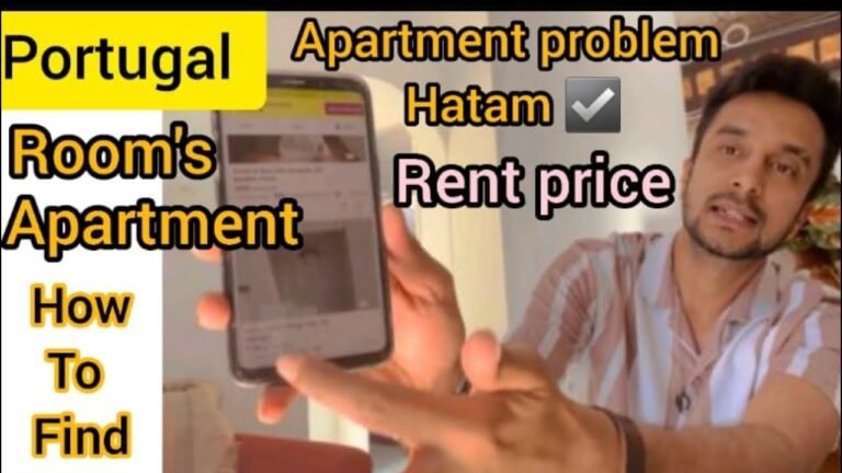 How to find room & apartment’s in Portugal | room rent cost| apni pasand ka room lain