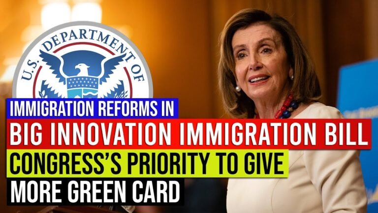 Immigration Reforms in Big Innovation Bill : Congress’s Priority to Give More Green Card | USCIS