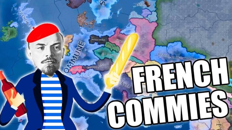 Le Lenin – French Commies in a Random World Hearts of Iron 4