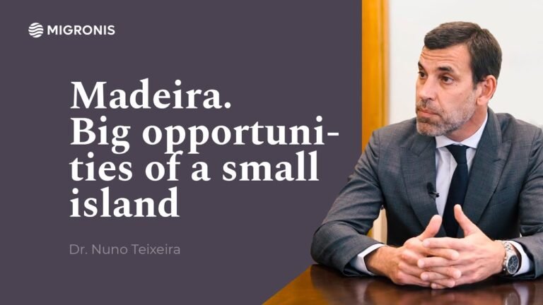 Madeira – Support and development of businesses. Entrepreneurs in Portugal