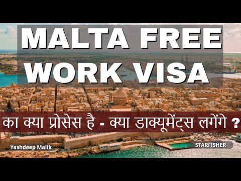 Malta Free WORK VISA (Complete Process | Jobs | Step by Step Guide) – in hindi / हिंदी में