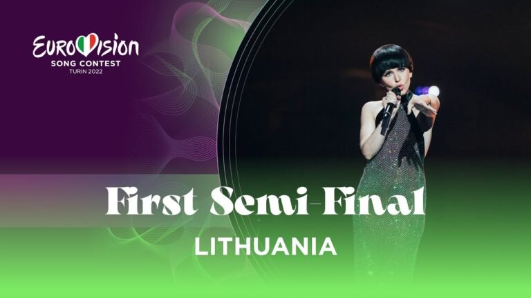 Monika Liu – Sentimentai – LIVE – Lithuania 🇱🇹 – First Semi-Final – Eurovision 2022