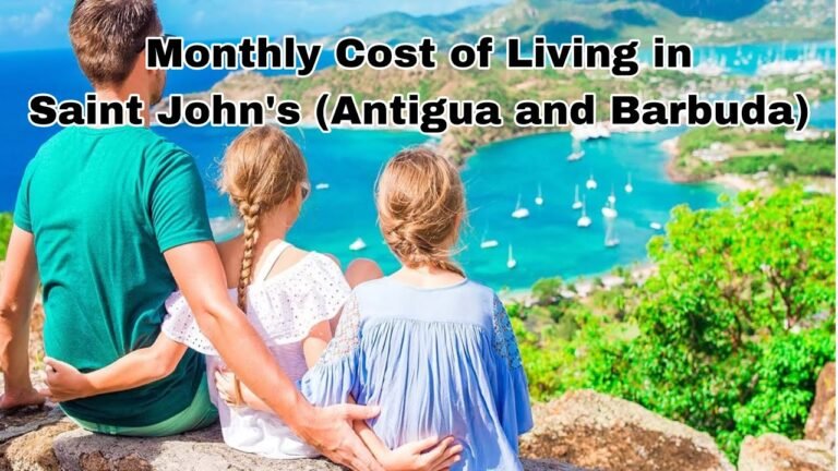 Monthly cost of living in Saint John’s (Antigua and Barbuda)|| Expense Tv