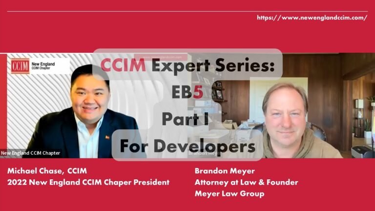 NE CCIM Expert Series: EB5 (Part I) with Brandon Meyer