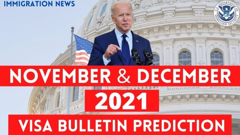 NOVEMBER & DECEMBER 2021 VISA BULLETIN PREDICTION // FAMILY BASED & EMPLOYMENT BASED PREDICTION