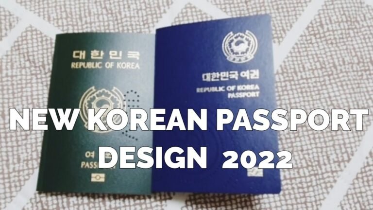 New Korean Passport Design  review | Arnalda Choi