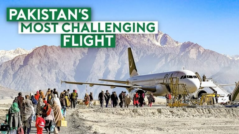 Pakistan’s Most Exciting Flight – Flying Over “Roof of the World”