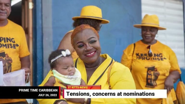REPORT: Nomination day in St Kitts and Nevis