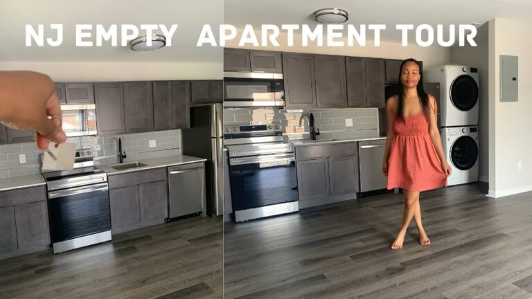 Residency Diaries: My Empty NJ Apartment Tour||1500$ one bedroom|FIRST APARTMENT