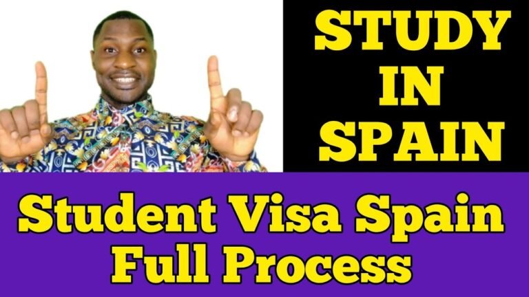 STUDY IN SPAIN FULL PROCESS,VISA APPLICATION, GUIDE TO SPANISH SCHOOLS