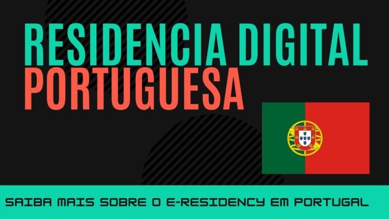 Saiba o que é a Residencia Portuguesa Digital ou e-residency