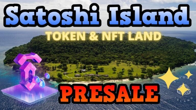 🏝 Satoshi Island Token and NFT PRESALE Official Dates! 🚀 Real Crypto Island  Ready for Real World 💎