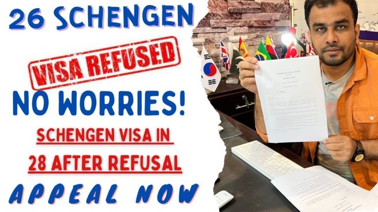 Schengen Visa Appeal|Schengen Visa Refused|Refusal Points|Schengen Visa@Sky Immigration Consultants