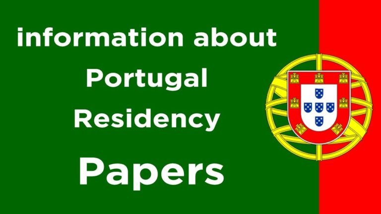 Some Important Information about Portugal Residency papers #Residency Permit | Answer about Question