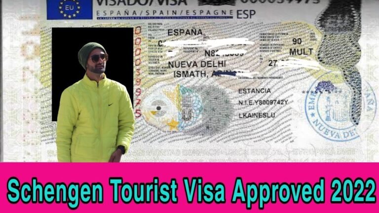 Spain Tourist Visa Approved No travel History Latest Schengen Update 2022