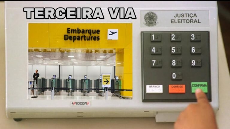 Terceira Via nas eleições para presidente será o AEROPORTO INTERNACIONAL