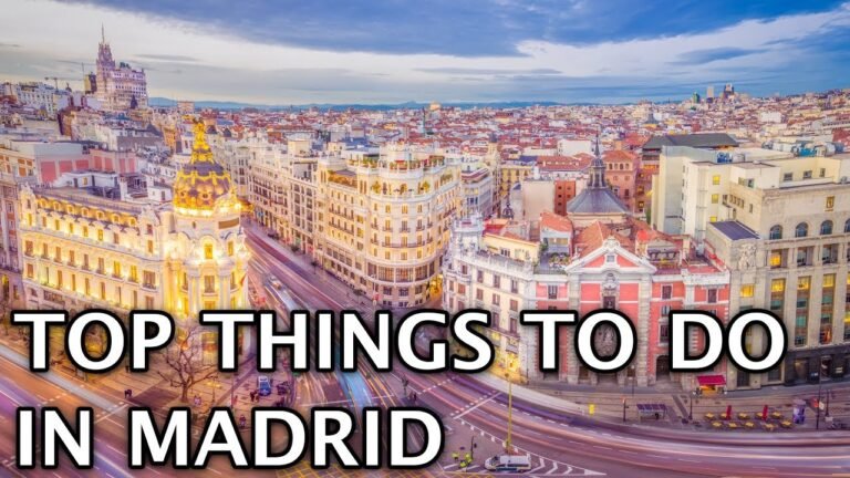 Things To Do in Madrid, Spain 2020 4k