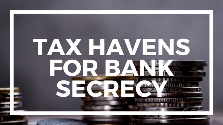 Top offshore tax havens for bank secrecy