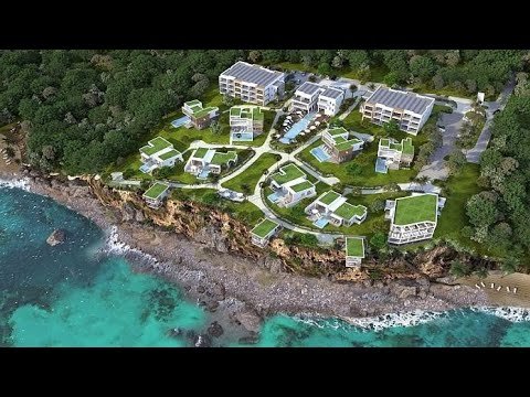Tranquillity Beach Dominica. Caribbean.