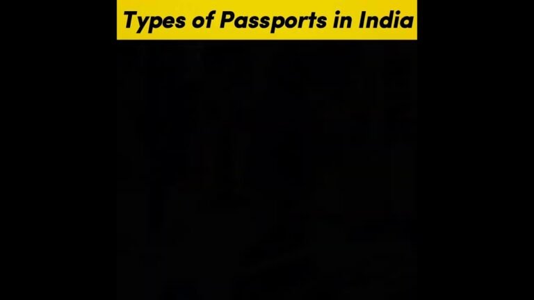 Types of Passports in India.. 🇮🇳📄 #passport #shorts #youtubeshorts #hereforyou