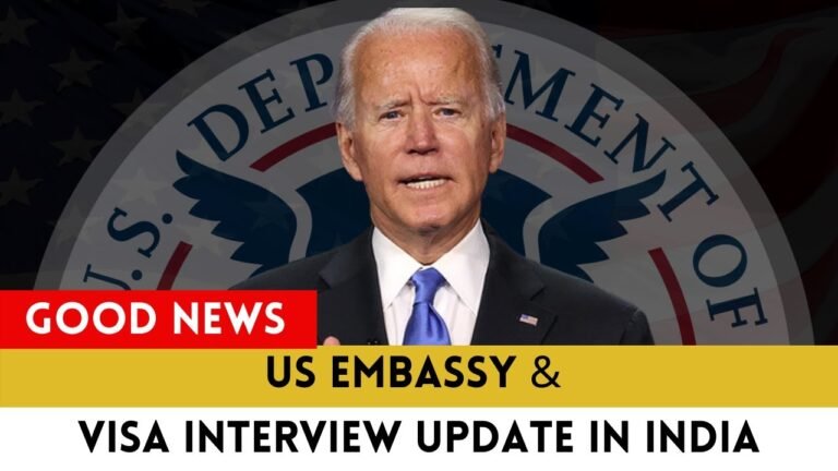 US Immigration News || US Embassy & Visa Interview Update in India