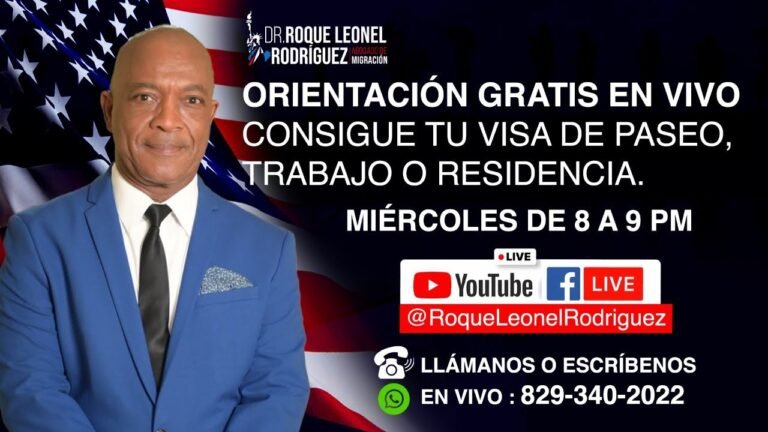 VISA Y RESIDENCIA CON CONTRATO TRABAJO. OFERTAS TRABAJO. ROQUE LEONEL LIVE