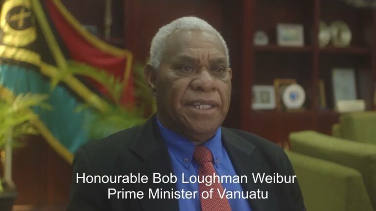 Vanuatu Prime Minister ICJ Climate