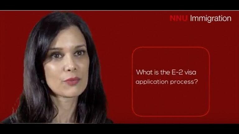 What is the E2 Visa Application Process?