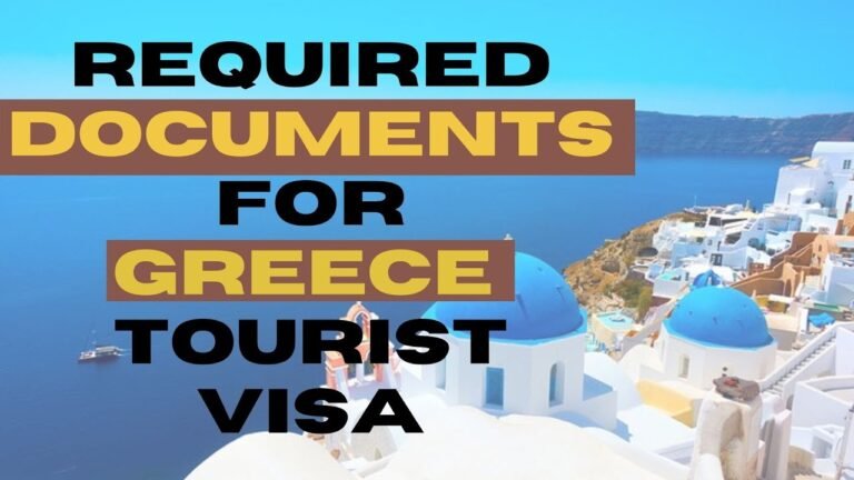 how to apply Greece visa | Document required for Greece visa