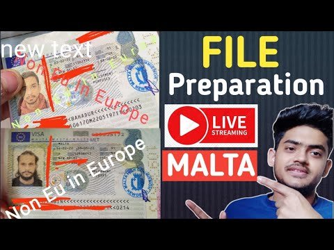 2 Malta 🇲🇹 Work visa Approved File Preparation 🔥 #Malta