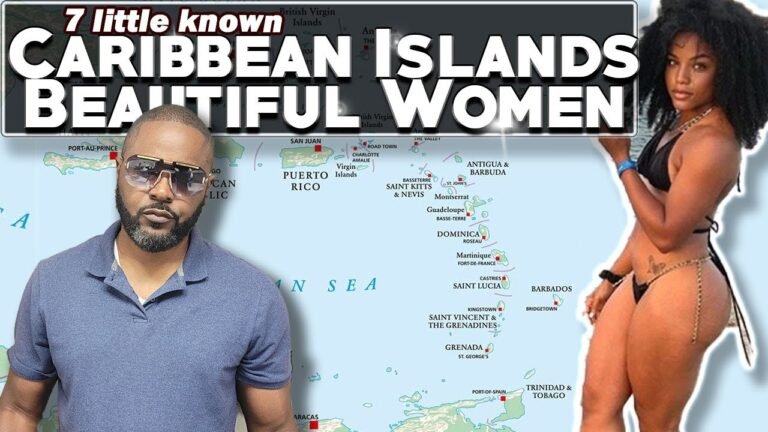 7 Little known Caribbean Islands with the most Beautiful Women