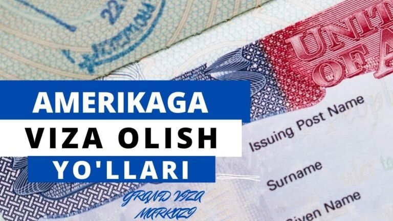 AMERIKAGA VIZA OLISHNING YANGI YO'LLARI  – JONLI EFIR