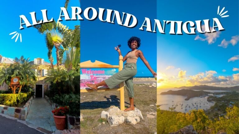 ANTIGUA VLOG: Devil's Bridge, Nelson's Dockyard & Shirley Heights Lookout