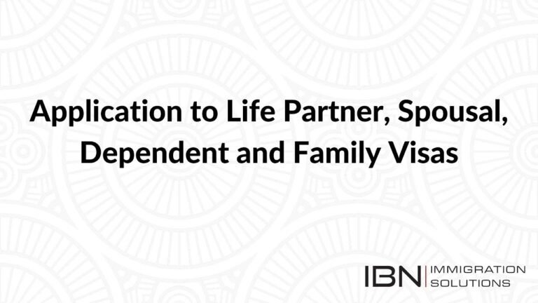 Applying for Life Partner, Spousal, Dependent and Family Visas In South Africa