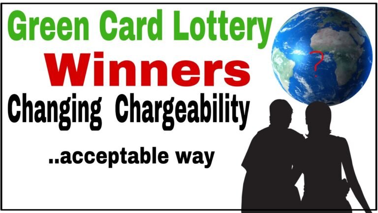 Approved ways to use different chargeability in  Green Card Lottery DV2022 DV2023