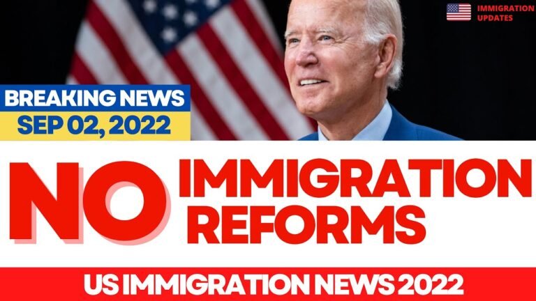 [BAD NEWS] No Immigration Reform 2022 | Green Card, Work Permit Backlog Reducing Chances 2022