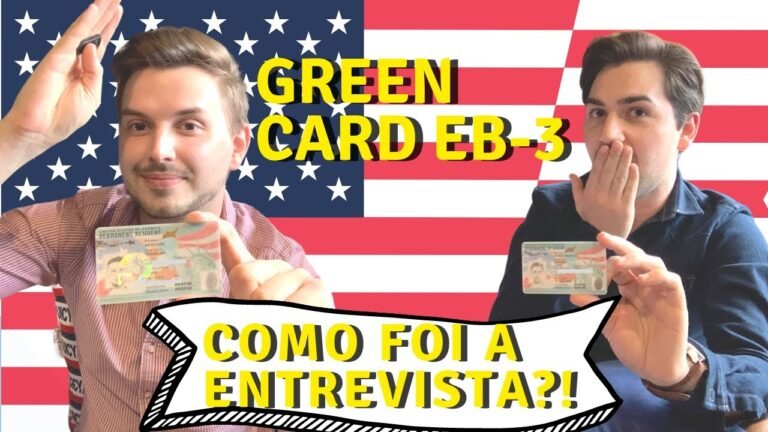 Como é a ENTREVISTA para GREEN CARD no Consulado Americano – VISTO EB-3 2022