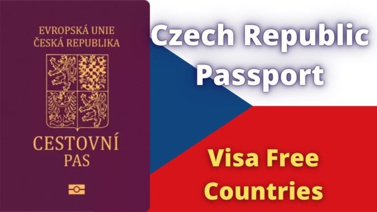 Czech Republic Passport Visa Free Countries