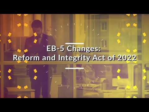 EB5-changes: Act of 2022